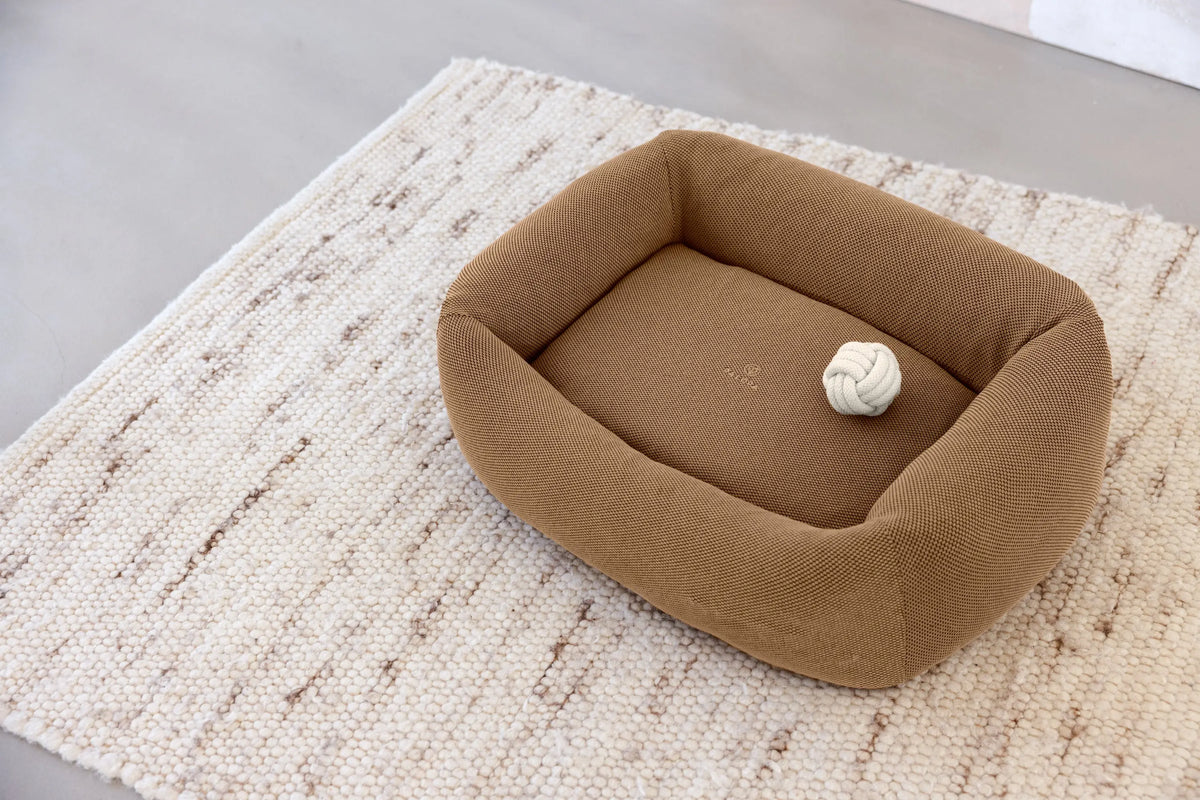 Hundebett Bezug 2er Set - Fred, Braun