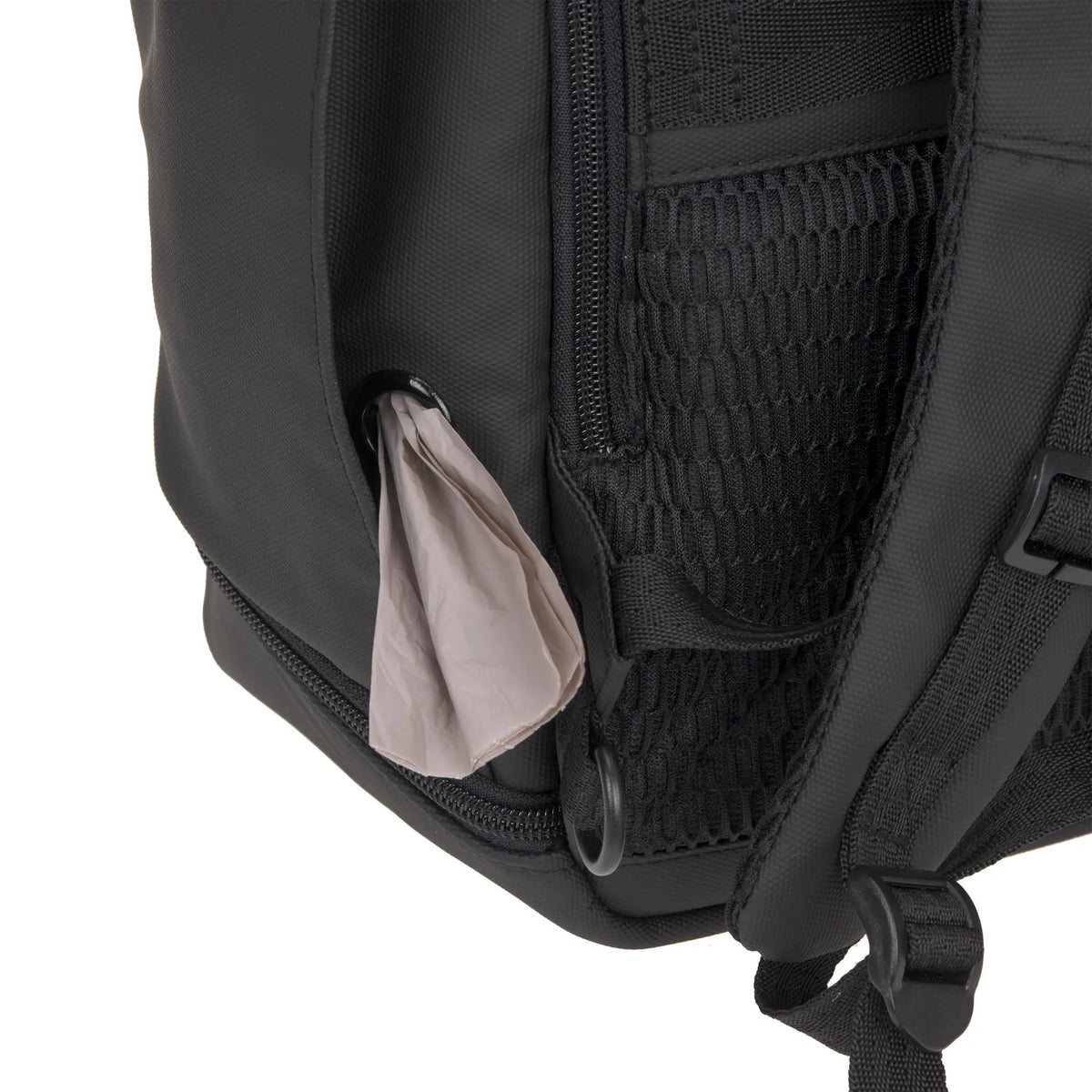 Rolltop Backpack - Yoska, Black