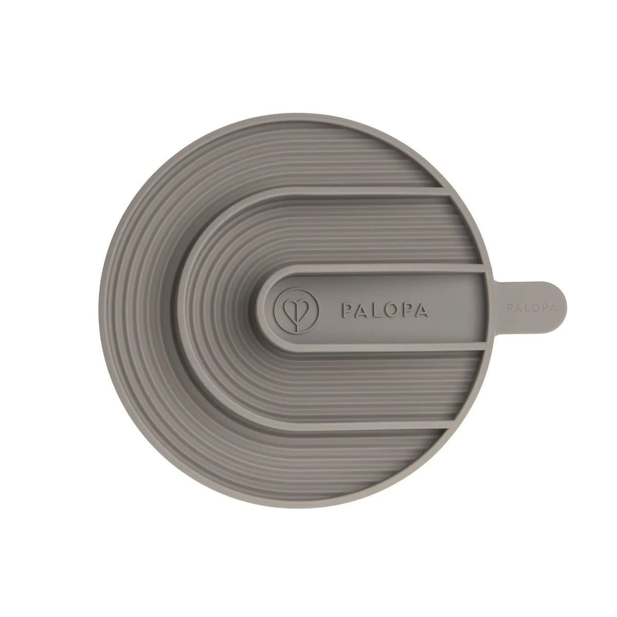 Anti-Gulping Insert Dog Bowl, Taupe Lässig