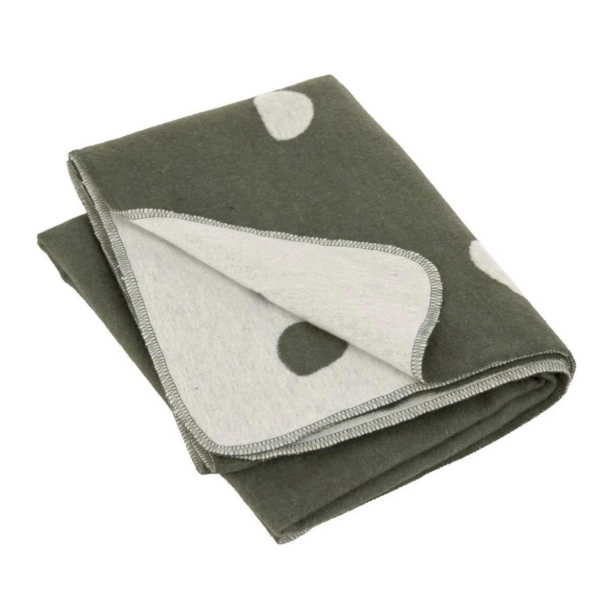 Dog Blanket - Ida L, Dots Pink Dark Green PALOPA