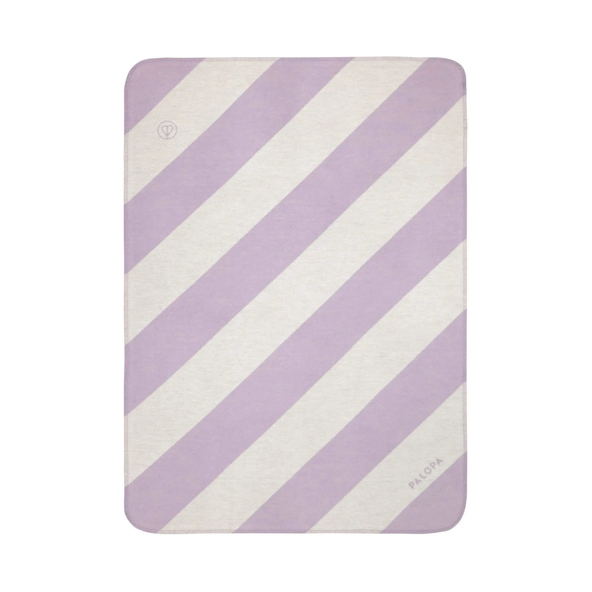 Dog Blanket M - Ida, Stripes Purple