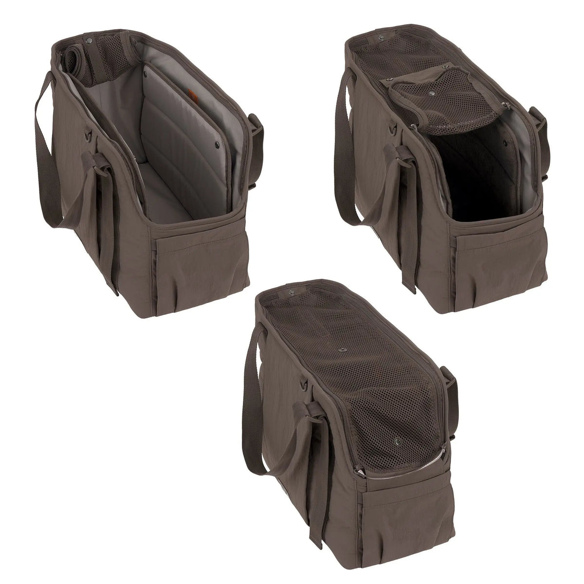 Hundetasche Crinkled - Weda, Chocolate