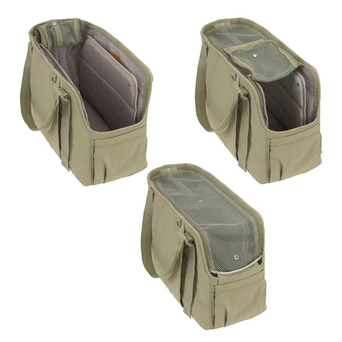 Hundetasche Crinkled - Weda, Pale Olive