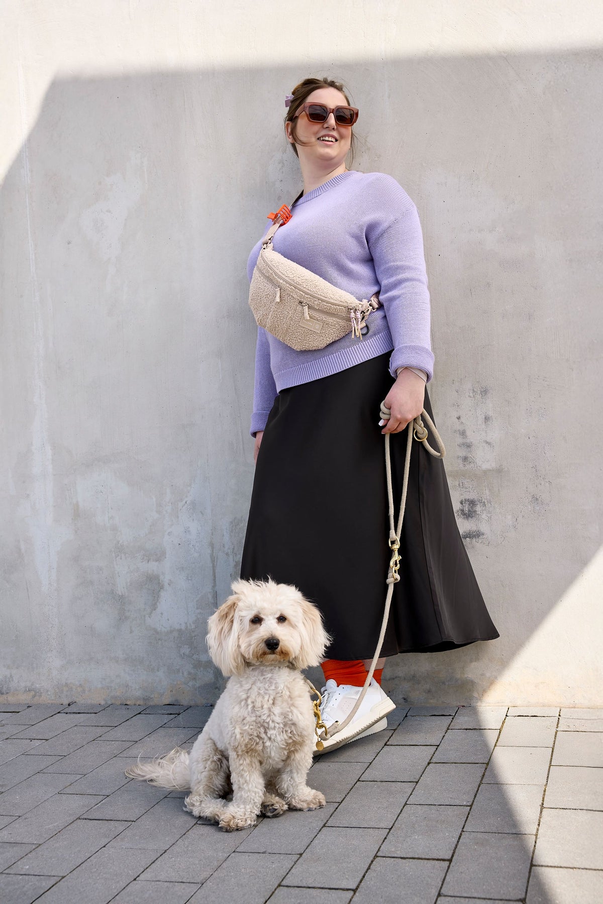 Sac à friandises en polaire Teddy - Emma (Édition limitée)