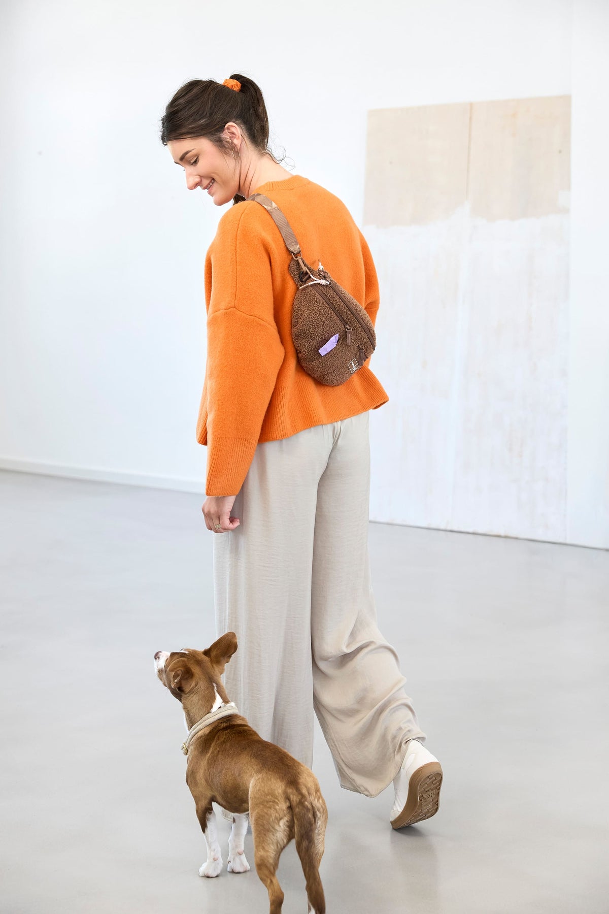 Sac à friandises en polaire Teddy - Emma (Édition limitée)