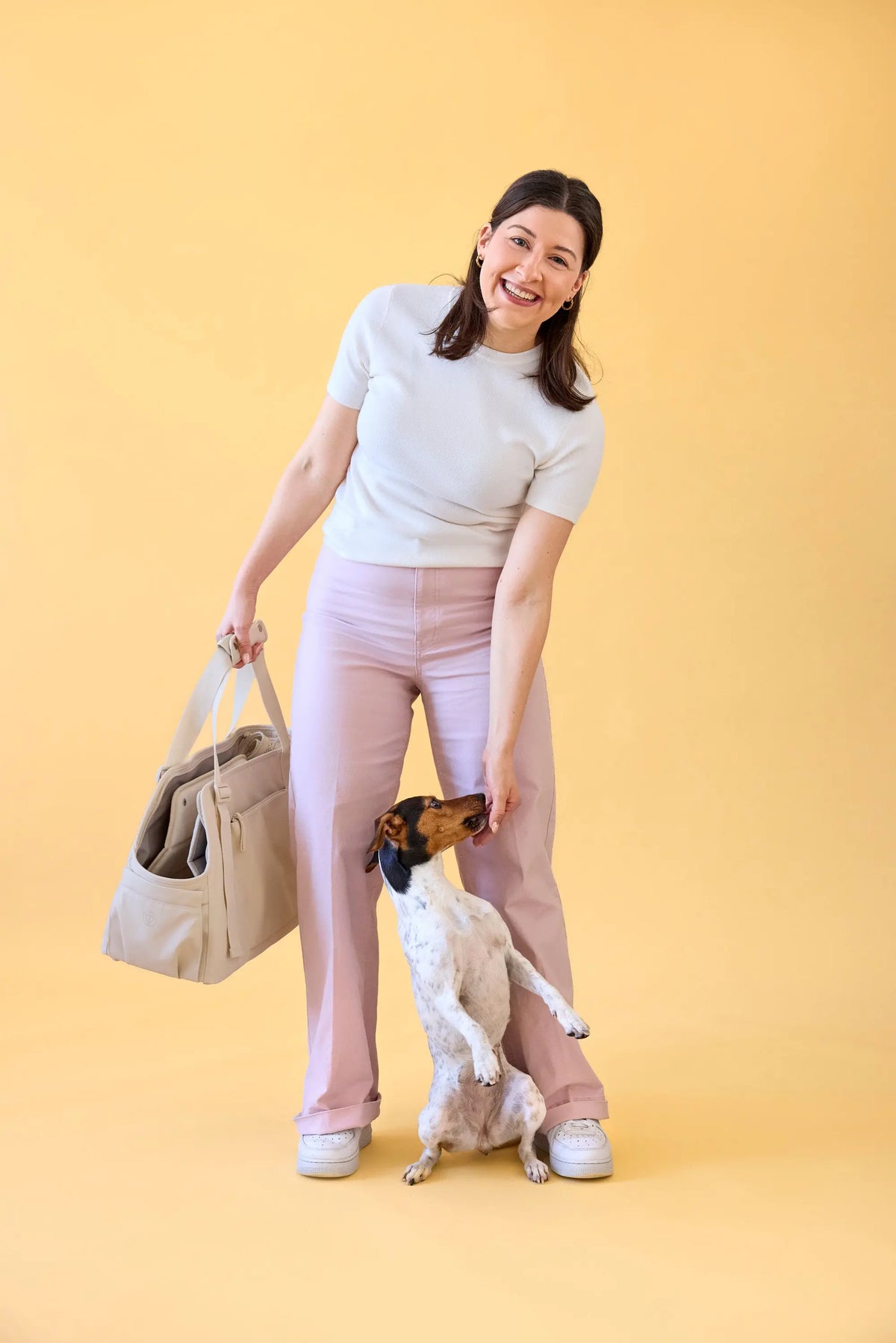Dog Bag - Weda, Cream