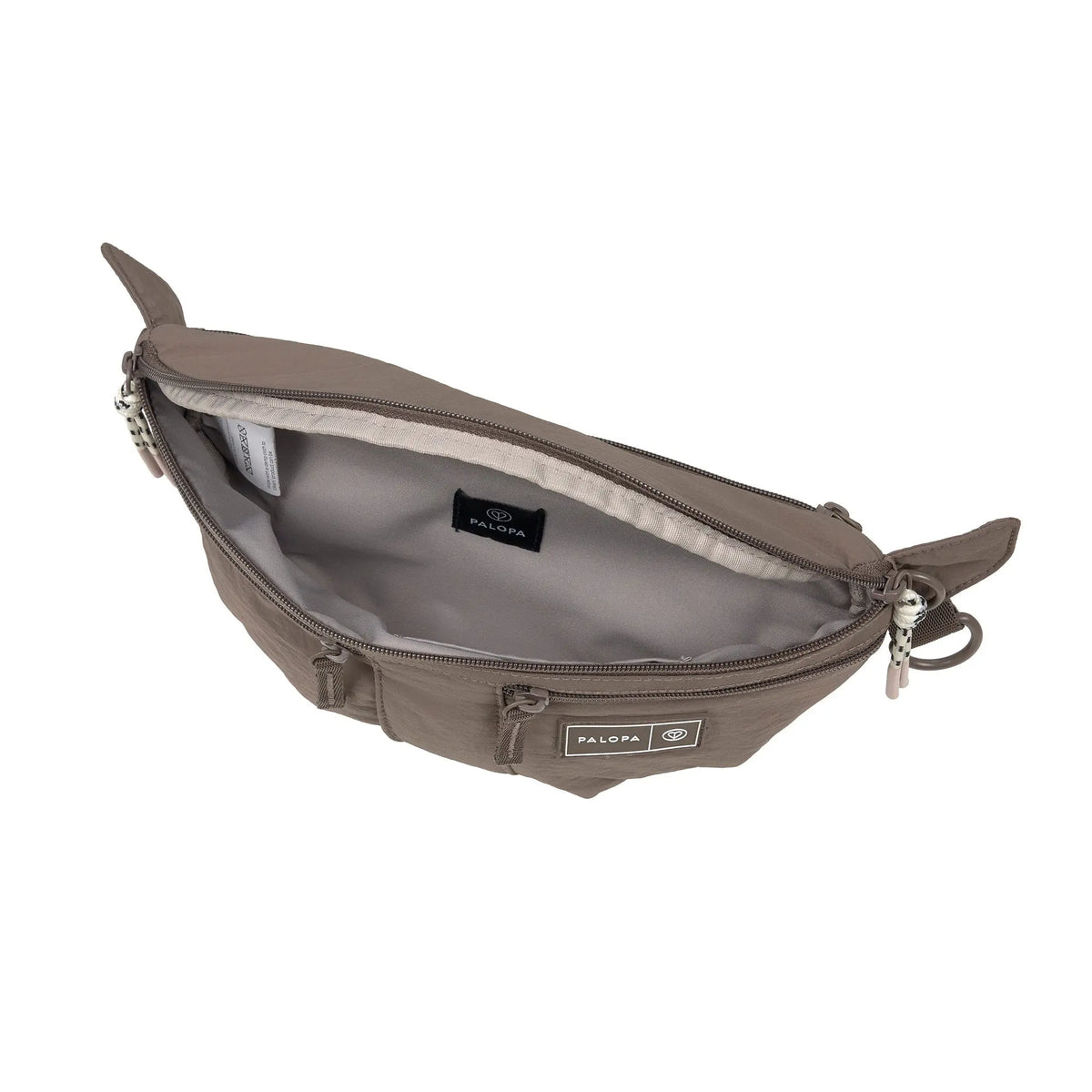Dog Bum Bag Emma Crinkled chocolate - Lässig