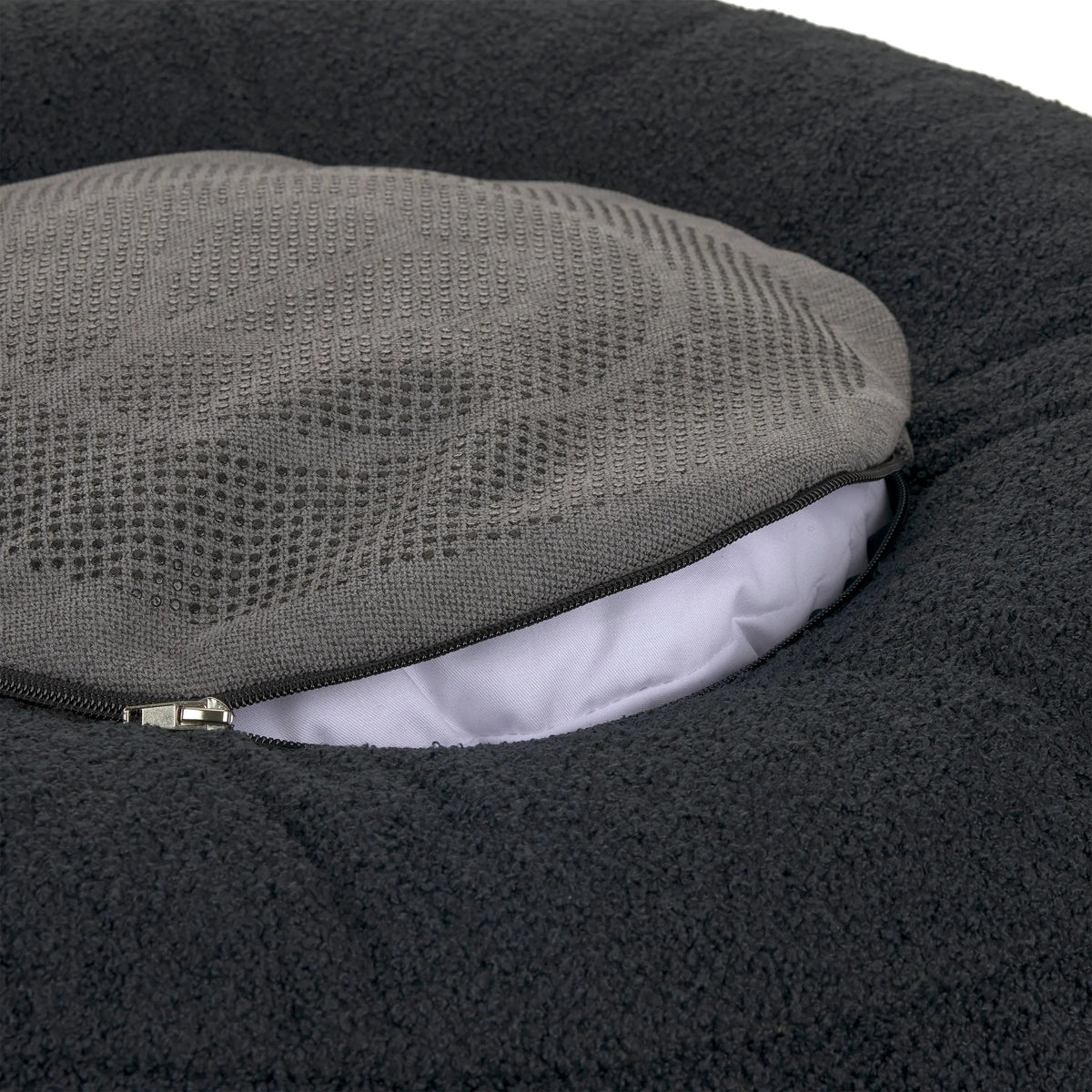 Hundebett Rund - Fippa, Schwarz PALOPA